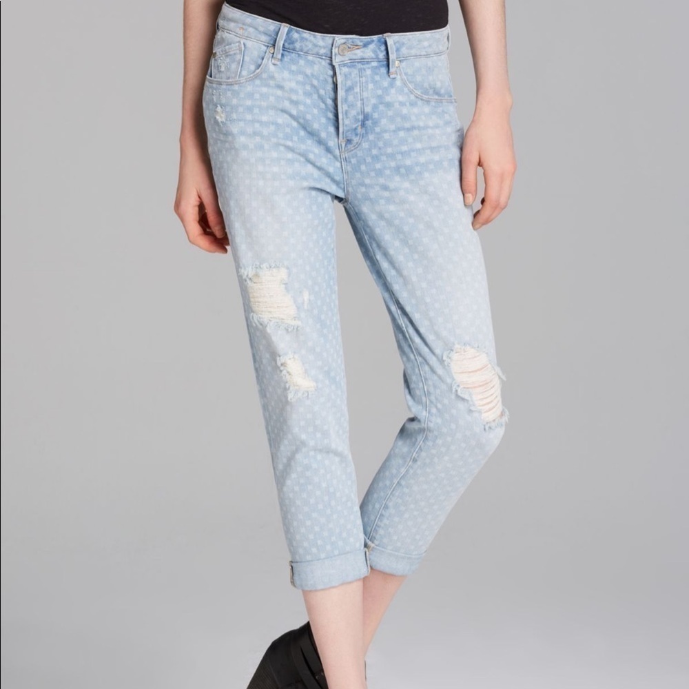 Marc by Marc Jacobs Jessie Cropped Boyfriend Jeans